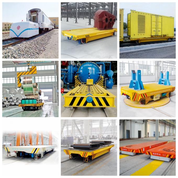 Motorless Schienen-Transportwagen geschleppte Art industrielle Hochleistungshandhabungsgeräte