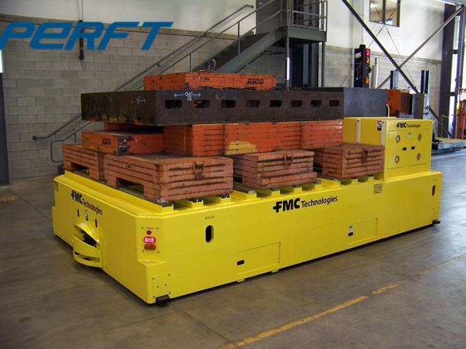  Die kundengebundene schwere automatisierte Last führte Fahrzeug AGV für den industriellen Materialtransport für Lager oder Werkstatt