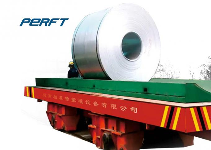Spulen-Übergangslaufkatze motorisierte Schienen-Laufkatze für Aluminiumspulen-Transport