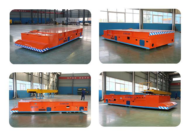 35 Tonnen-schwere Lasts-industrieller materieller spurlos Übergangswagen für Fabrikfrachttransport frei