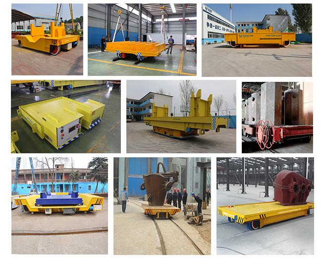 kundengebundene Transportorganisation des Schwerkraftübergangshandlastswagens, industrielle motorisierte Plattformlaufkatze