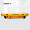 Steel Beam Material Handling Electric Railway Trailer Platform Motorized Wagon
