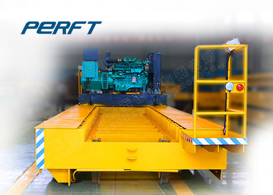15T trackless handling bogie Material Transfer Cart used in works for mold handling