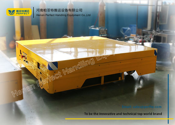 storage warehouse transport use cable reel powered 15t transfer cart