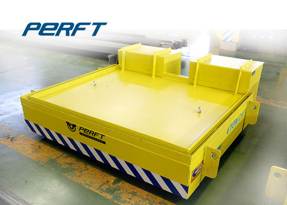 Molten Steel Ladle Transfer Car / Electric Flat Car 270 - 600 Wheel Diameter Mm