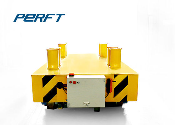 20 T Cable Drum Power Customized Transfer Trolley For Carrying Steel Mold